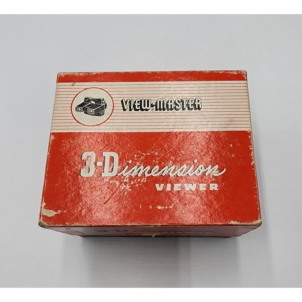Vintage Sawyer's Viewmaster Viewer View Master Brown with box‎